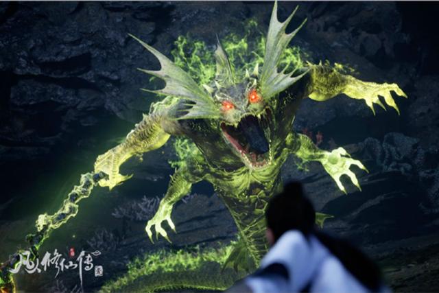 凡人修仙传pv宣传图:韩立带着啼魂兽,在乱星海大战七级妖兽!|凡人修仙