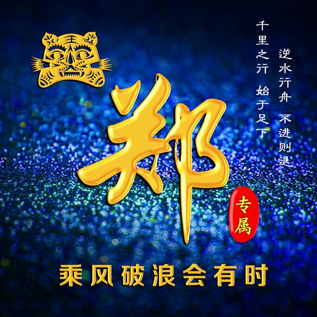 12个姓氏12张头像十二生肖专属图片定格金色年华