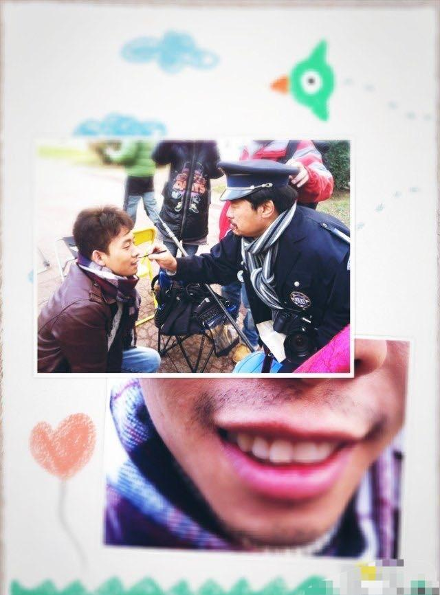 父母爱情精彩片场照曝光孔笙搞怪化妆师安杰被儿媳公主抱