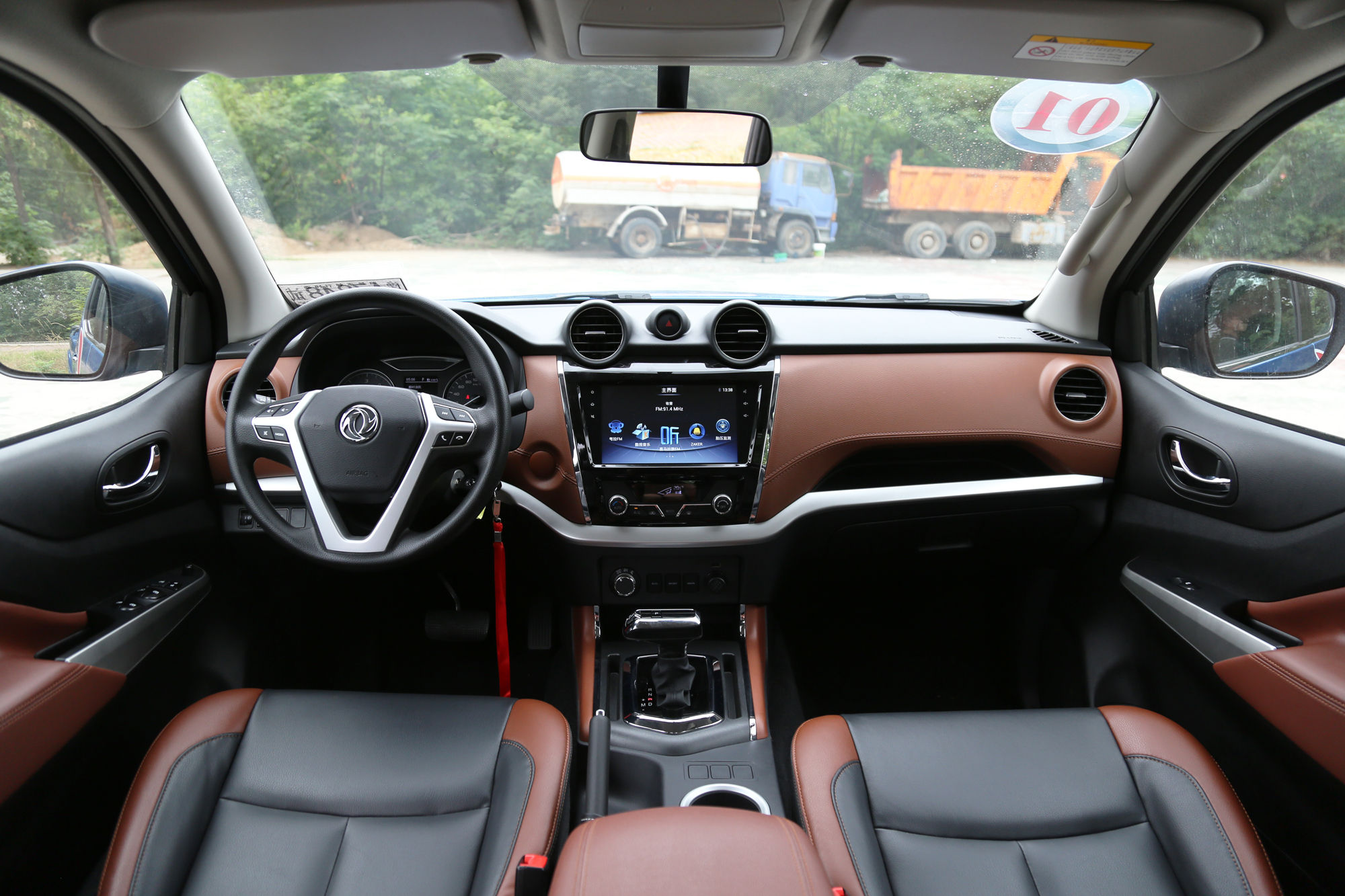 打破皮卡的认知 试驾郑州日产锐骐6 8at