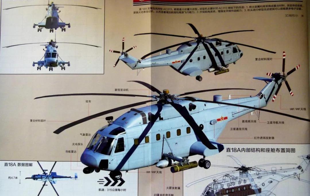 35年宝刀不老直8华丽转身14个改进型撑起陆航半边天