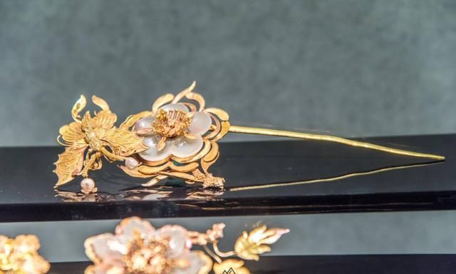 古代簪子千姿百态美如蝶恋花趣有鼠吃瓜