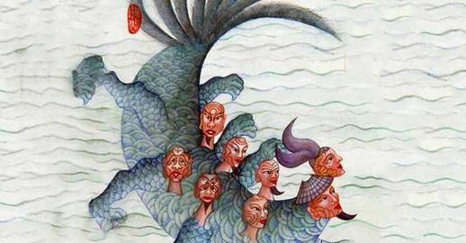 山海经九头人面虎身的开明兽为什么会有如此奇特的造型