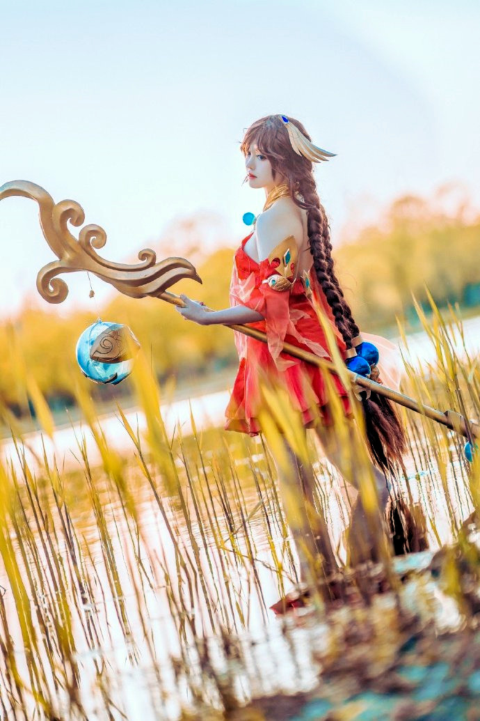 王者荣耀大乔cos水友快用2技能带我回家