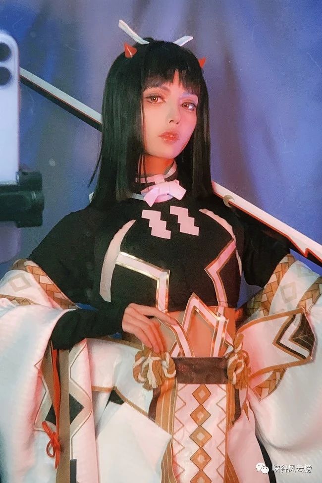 天剑韧心鬼切奶切阴阳师cos试妆试装sp鬼切鬼切