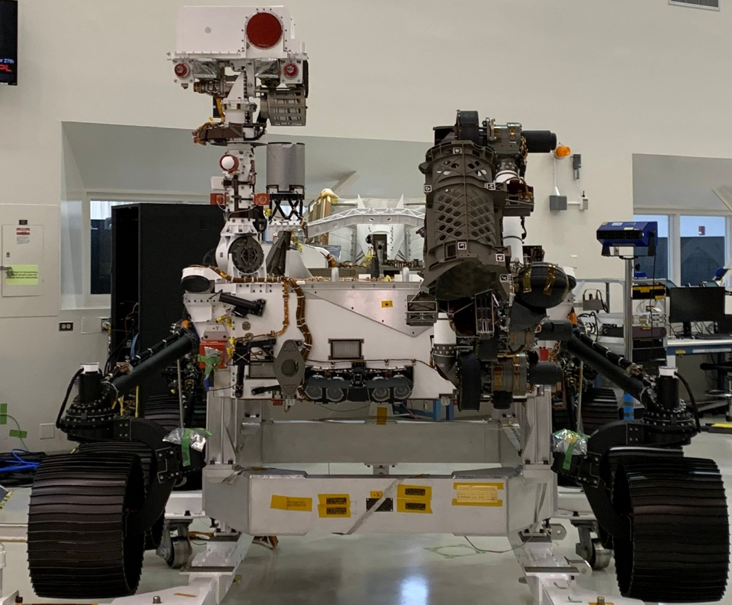 暂时还不明确,如今美国宇航局(nasa)准备"毅力号"火星探测器,在火星