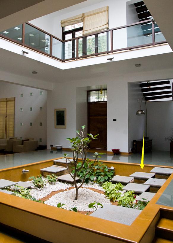 要买带天井的户型加高20公分再下挖20公分造个下沉天井出来了