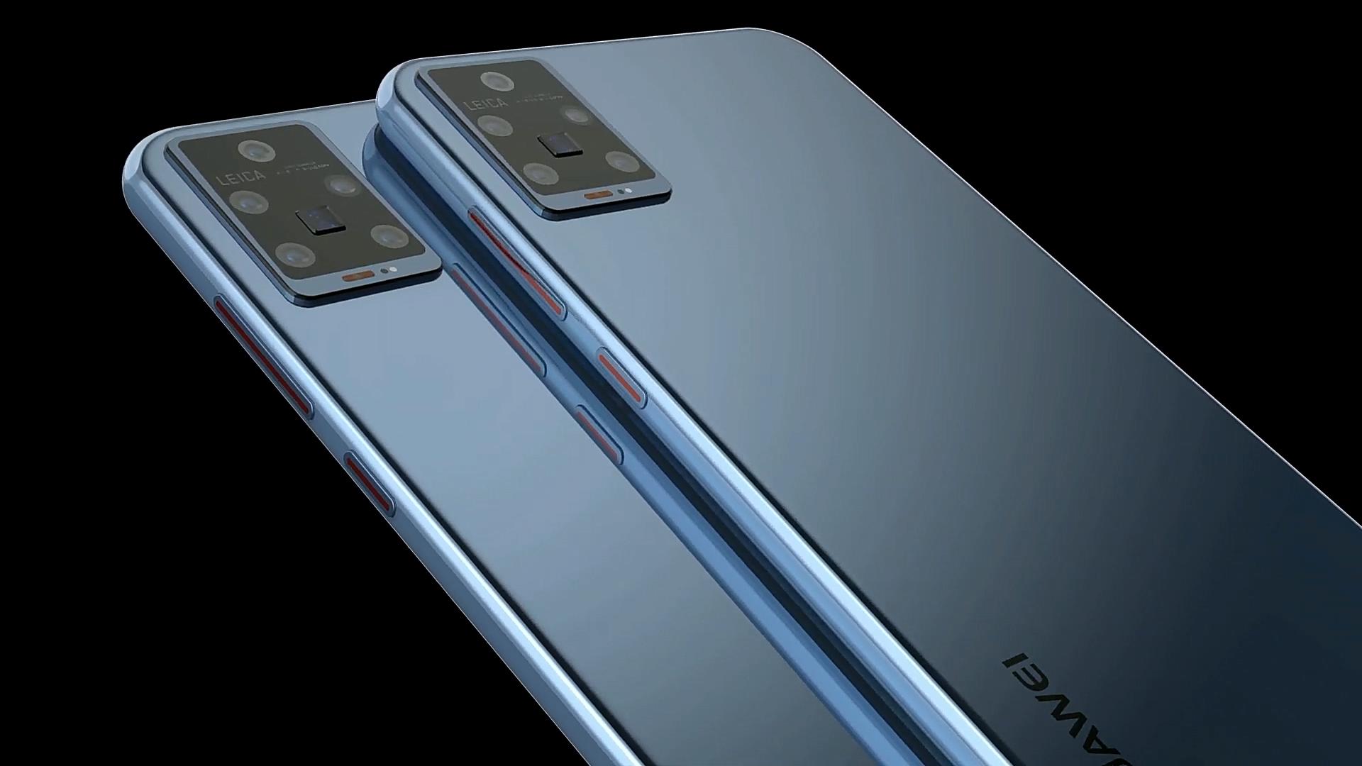 华为p50pro概念图:无边全屏和5摄重新设计,放弃iphone12吧