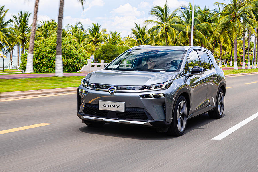 广汽新能源埃安v上市售1596万起续航里程与智能化让你满意