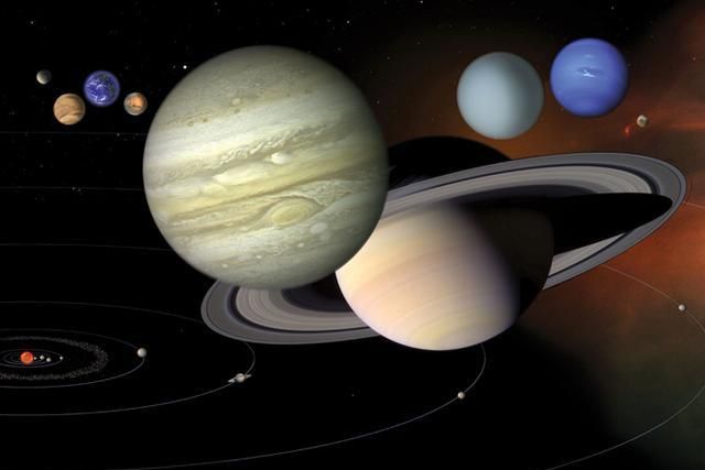 太阳系什么样?失真的太阳系图片,让我们误会了太阳系真正的样子