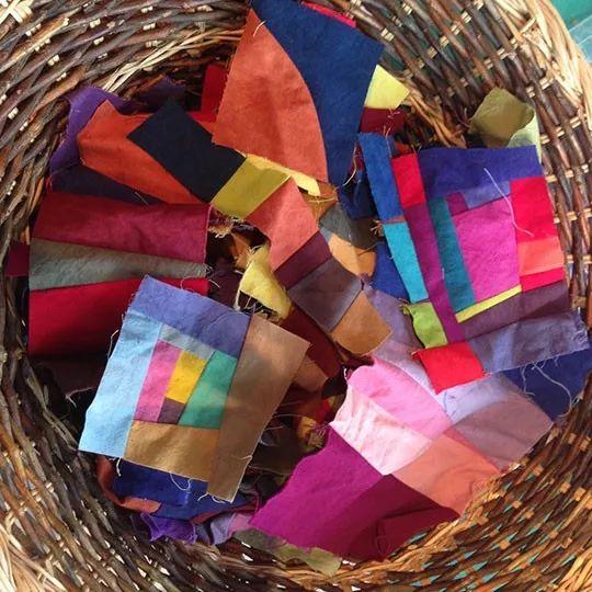 家里碎布太多,不如试试拼拼缝缝,成品让你大呼想不到!收藏