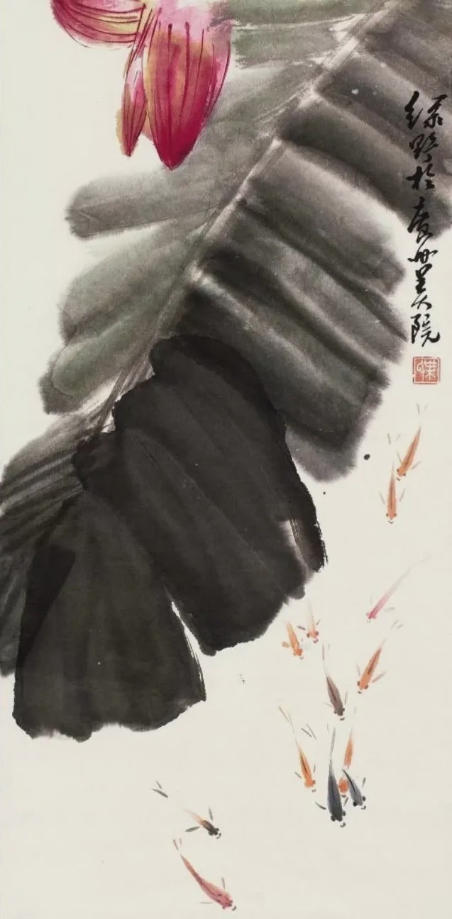 国画中芭蕉下的世界,一片清凉