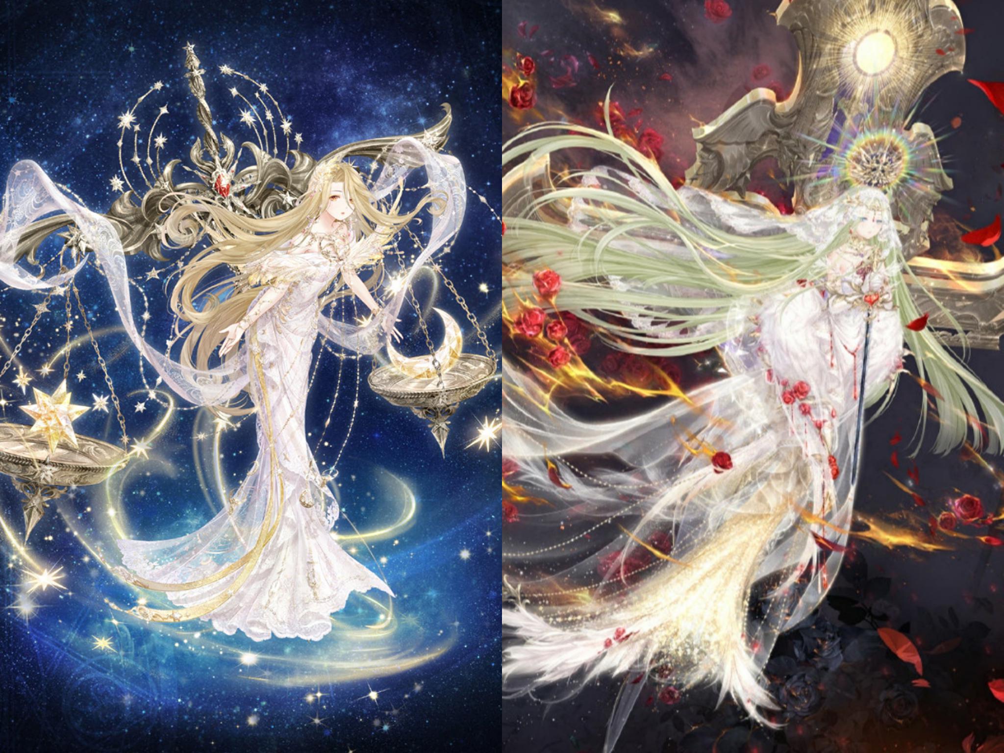 奇迹暖暖迎来星座系列首发天秤照搬大阁恐龙套终于复刻