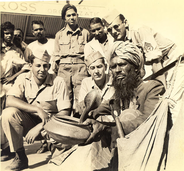 老照片 二战时期的印度加尔各答 盟军摄影师拍摄