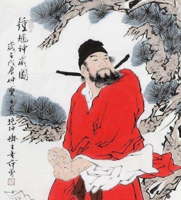 范曾画钟馗作品比不过任伯年造型准确却缺少人物的精气神