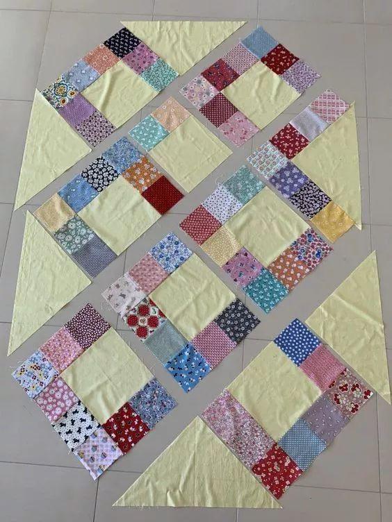 家里碎布太多,不如试试拼拼缝缝,成品让你大呼想不到!收藏