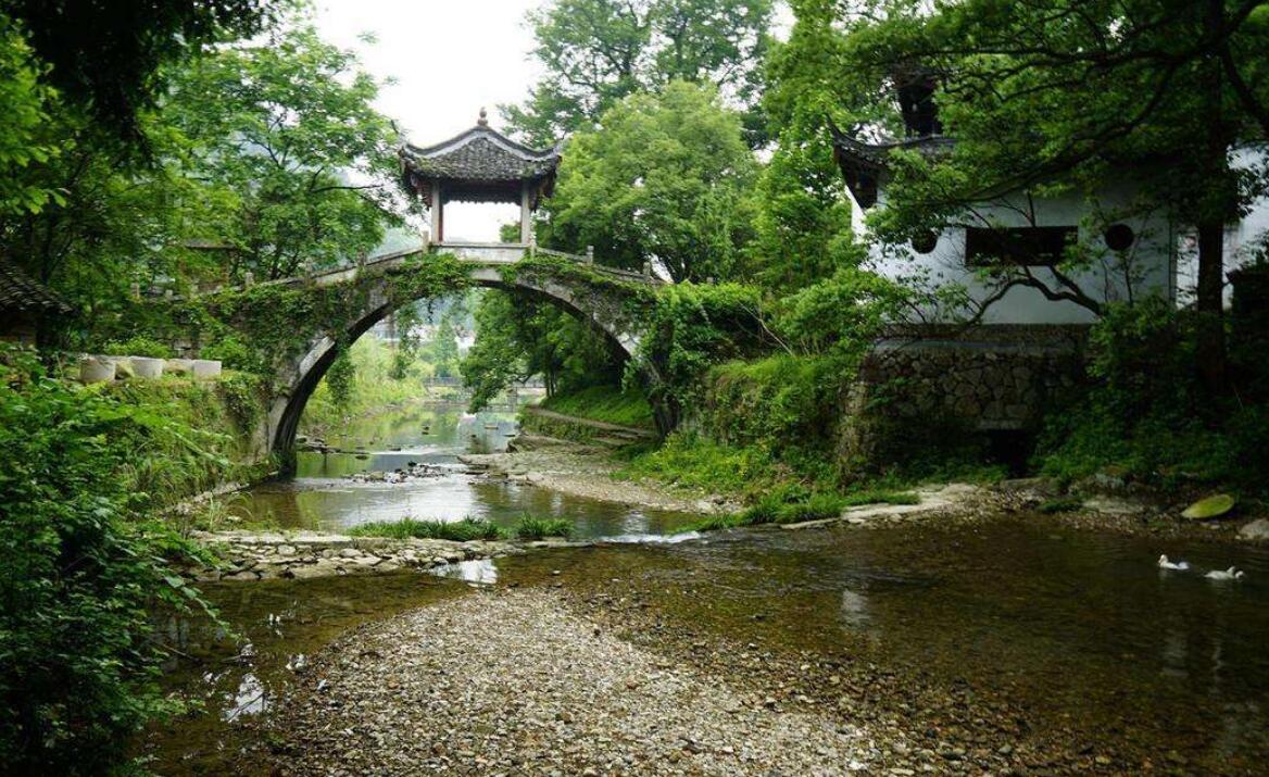 金华武义郭洞古村号称江南第一风水村,这里有着理想的生活境界