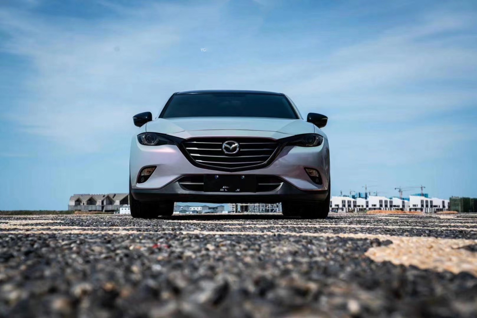 让魂动更加魔幻马自达cx4改色魔幻灰