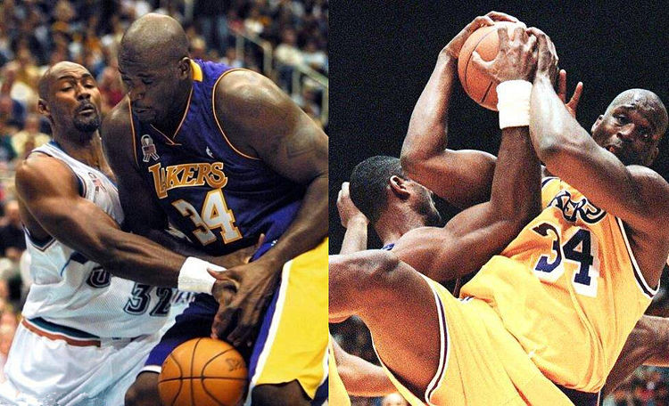 卡尔马龙在90年代,卡尔马龙是联盟第一大前锋,经常和四大中锋对位