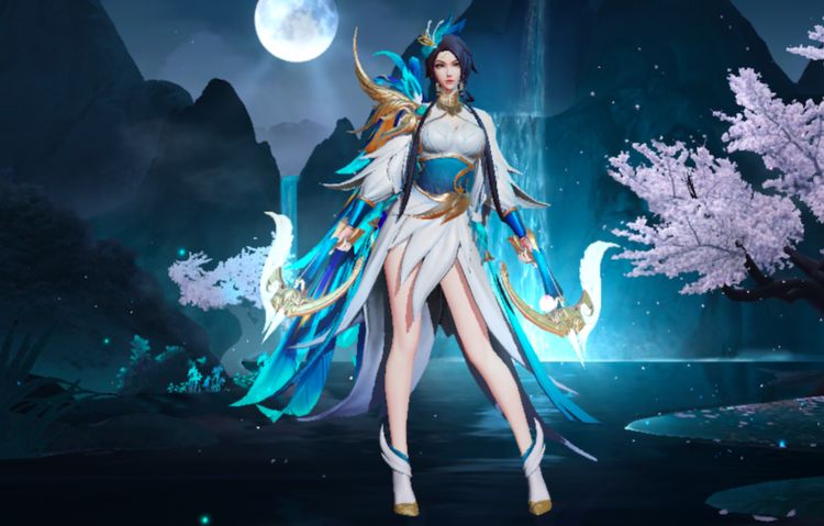 王者荣耀给你一款皮肤妹子喜欢云霓雀翎男人梦想是机甲