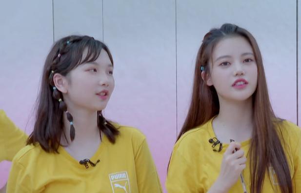 徐艺洋被投成c位,"音痴"张艺凡来她的组徐艺洋的表情有点意思