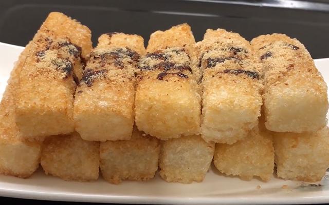 教你在家做红糖糍粑酥脆软糯又香甜做法简单宴客很有面子