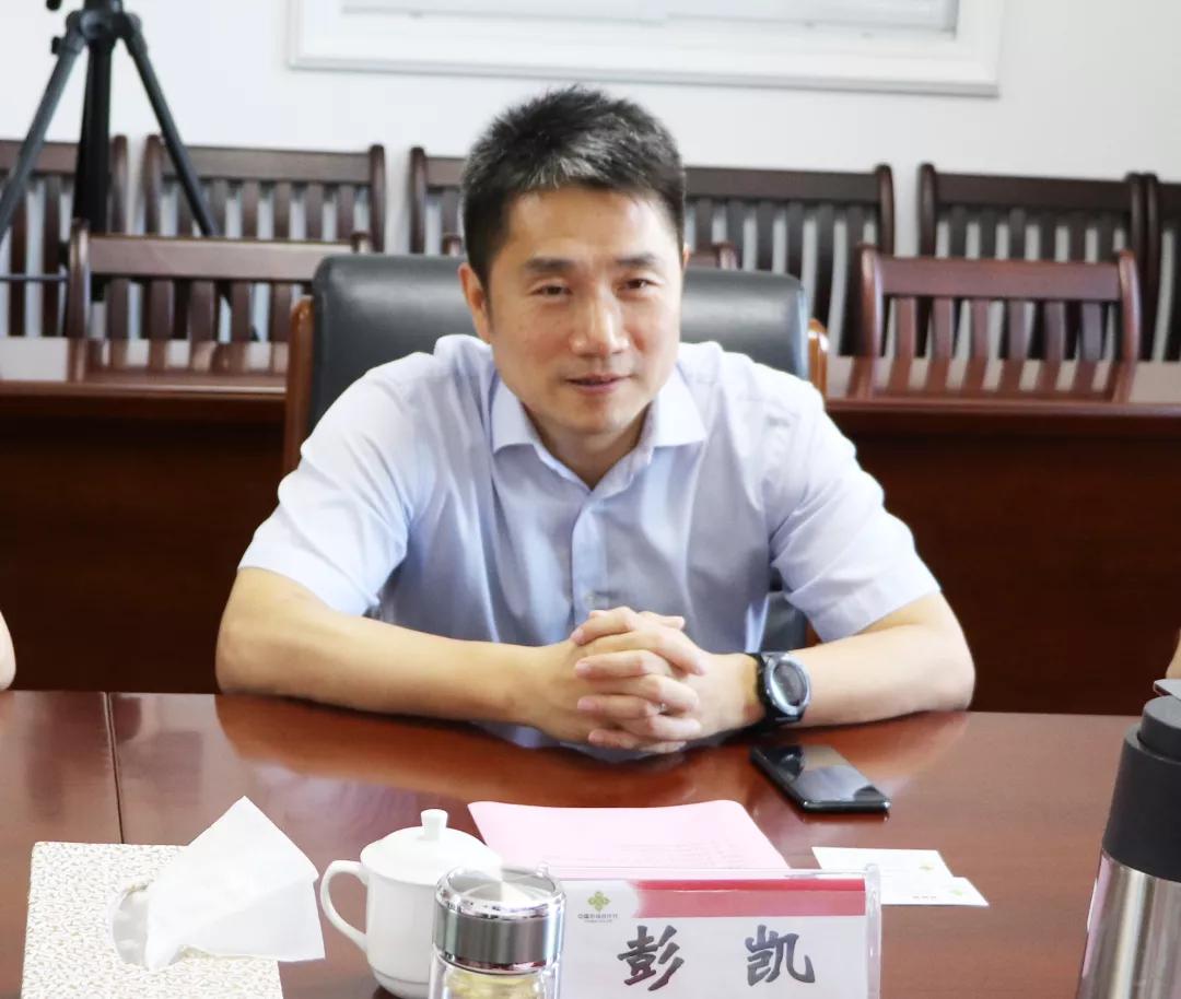 李晓刚会见彭凯一行