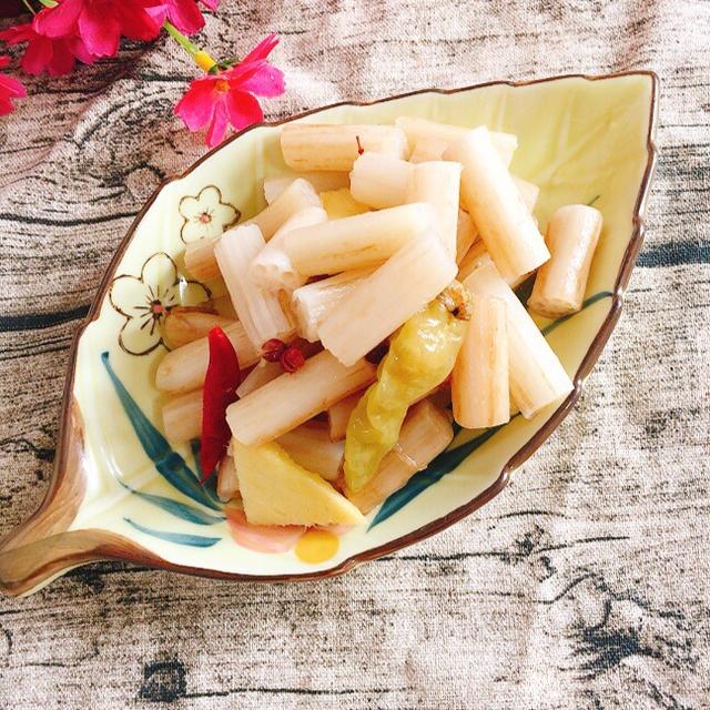 「酸辣泡藕带」的做法 配方,酸辣开胃泡藕带,适合夏天的开胃菜