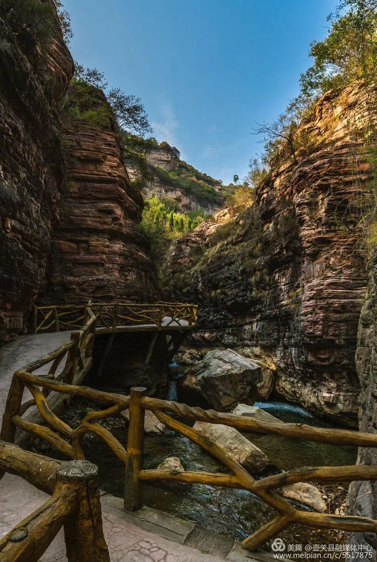 山西长治太行山大峡谷
