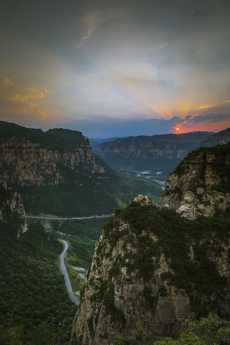 山西长治太行山大峡谷