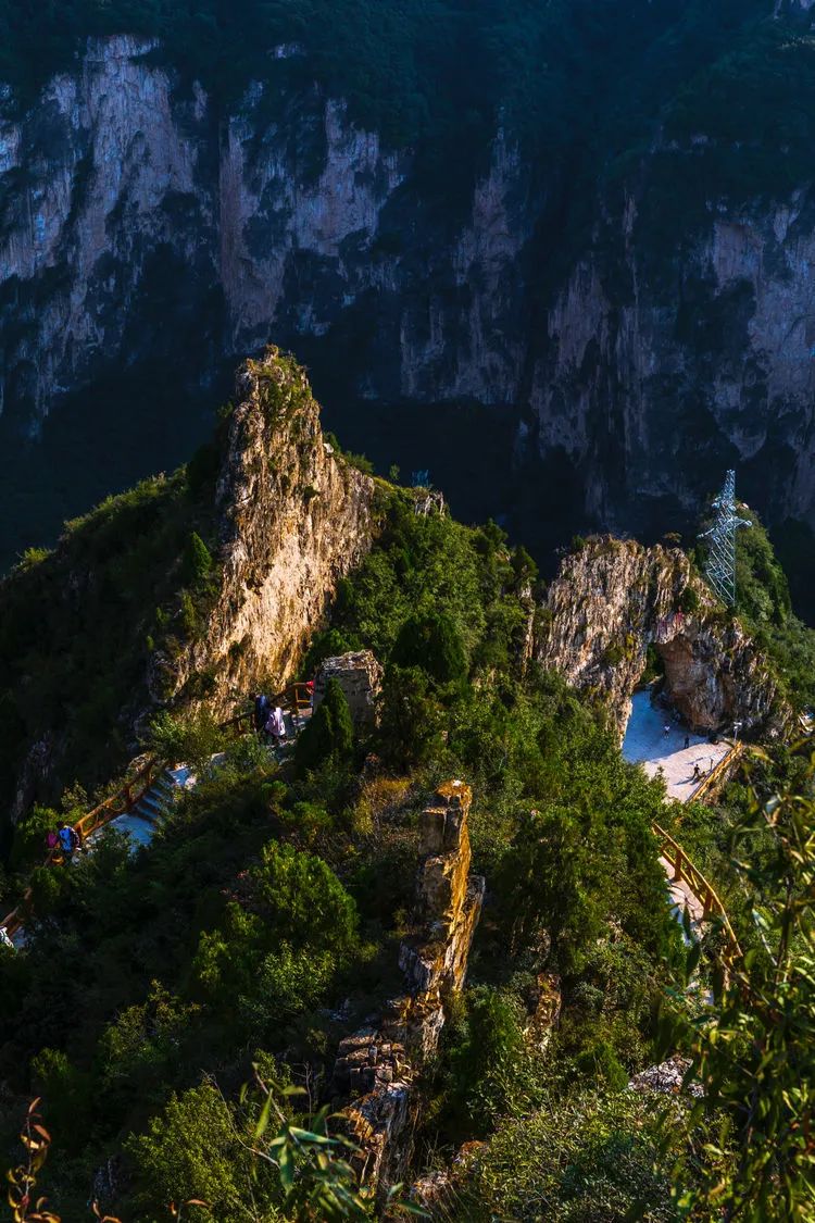 山西长治太行山大峡谷