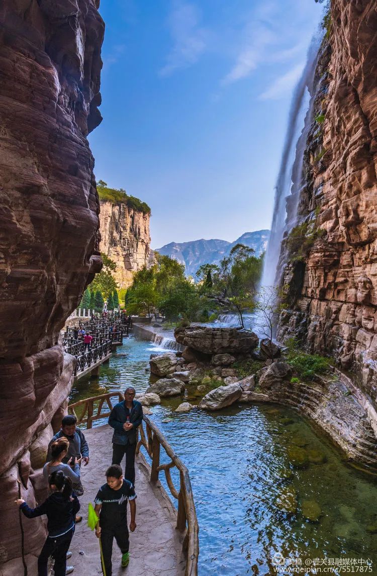 山西长治太行山大峡谷