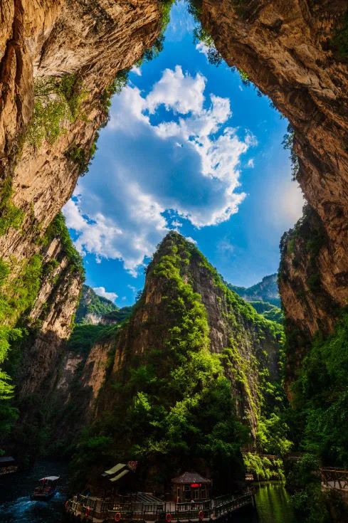 山西长治太行山大峡谷