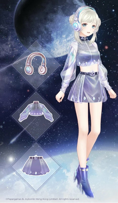 奇迹暖暖从未上过国服的散件大喵最抢镜美服这超精细