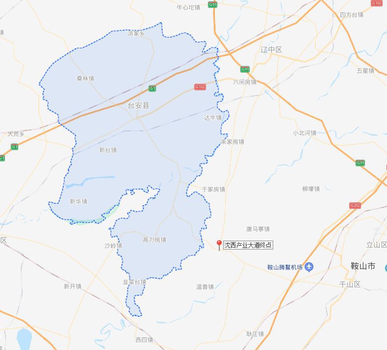 而这两个地方一直是沈阳一直追求的,尤其是台安县,沈阳一直没有放弃