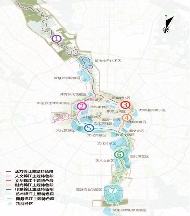 成都在建的一座公园全长48公里围绕一带一核十二景区打造
