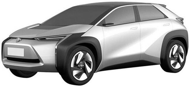 基于e-TNGA架构打造 丰田全新纯电概念车专利图曝光