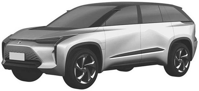 基于e-TNGA架构打造 丰田全新纯电概念车专利图曝光