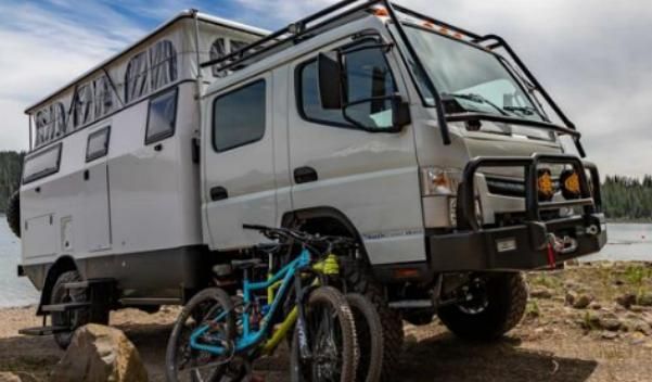 轻卡改装的房车,越野性能不错,是居家旅游的首选!