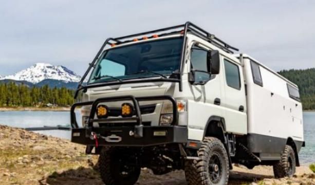 轻卡改装的房车,越野性能不错,是居家旅游的首选!