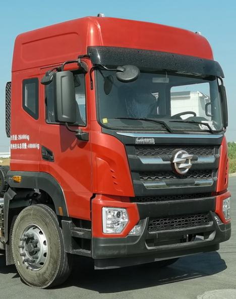 型号为dfd4250gl6d1的东风华神国六牵引车及其选装驾驶室小编查阅了解