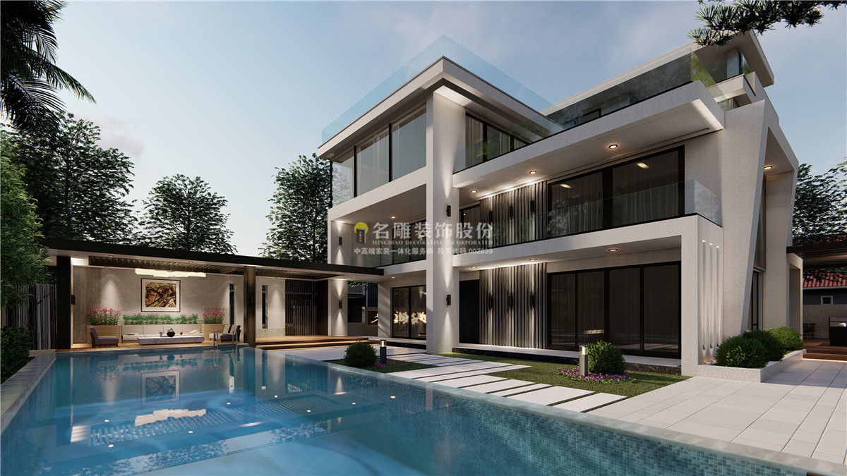 别墅   面积:700平米   工程造价:450万   楼盘:顺德碧桂园   设计