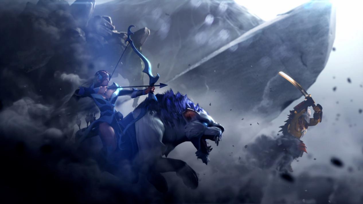 dota2:"野路子"辅助再登场,a杖火枪已常见,a杖露娜什么鬼?