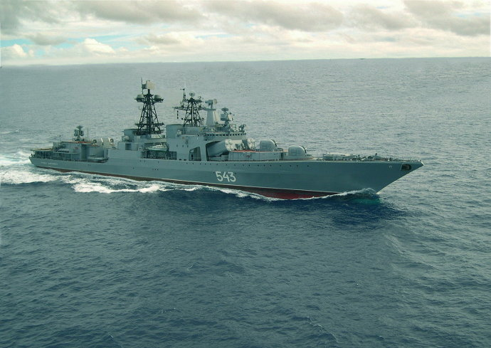 俄"老舰"因祸得福,现代化改装将完成,或拥有强悍对地打击能力|驱逐舰