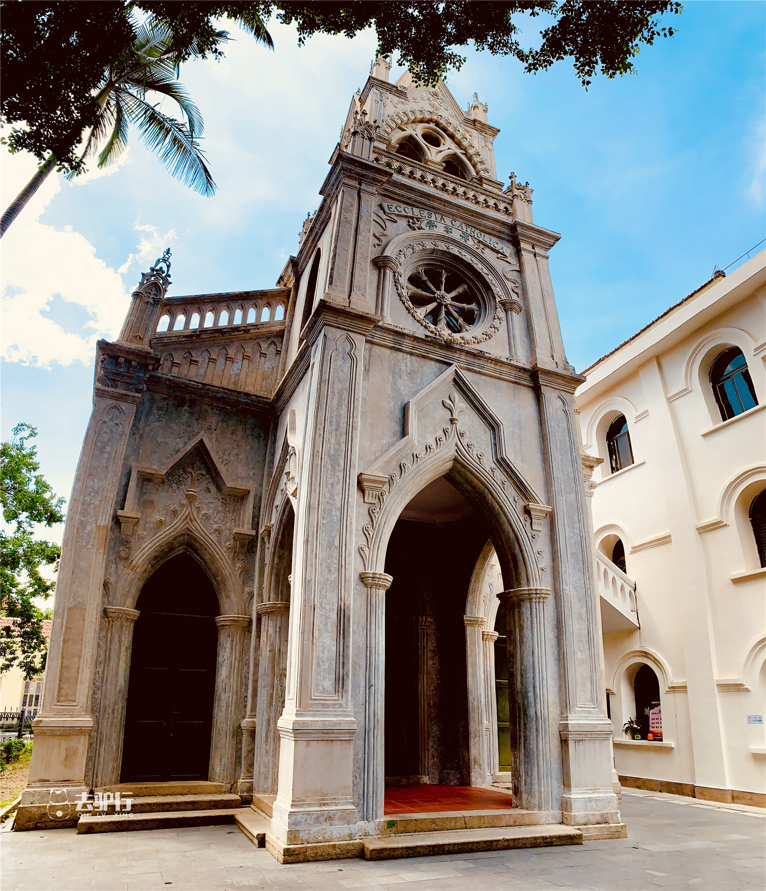 这座鼓浪屿百年教堂,鲜少被人注意,却是在两国领事馆基础上改造