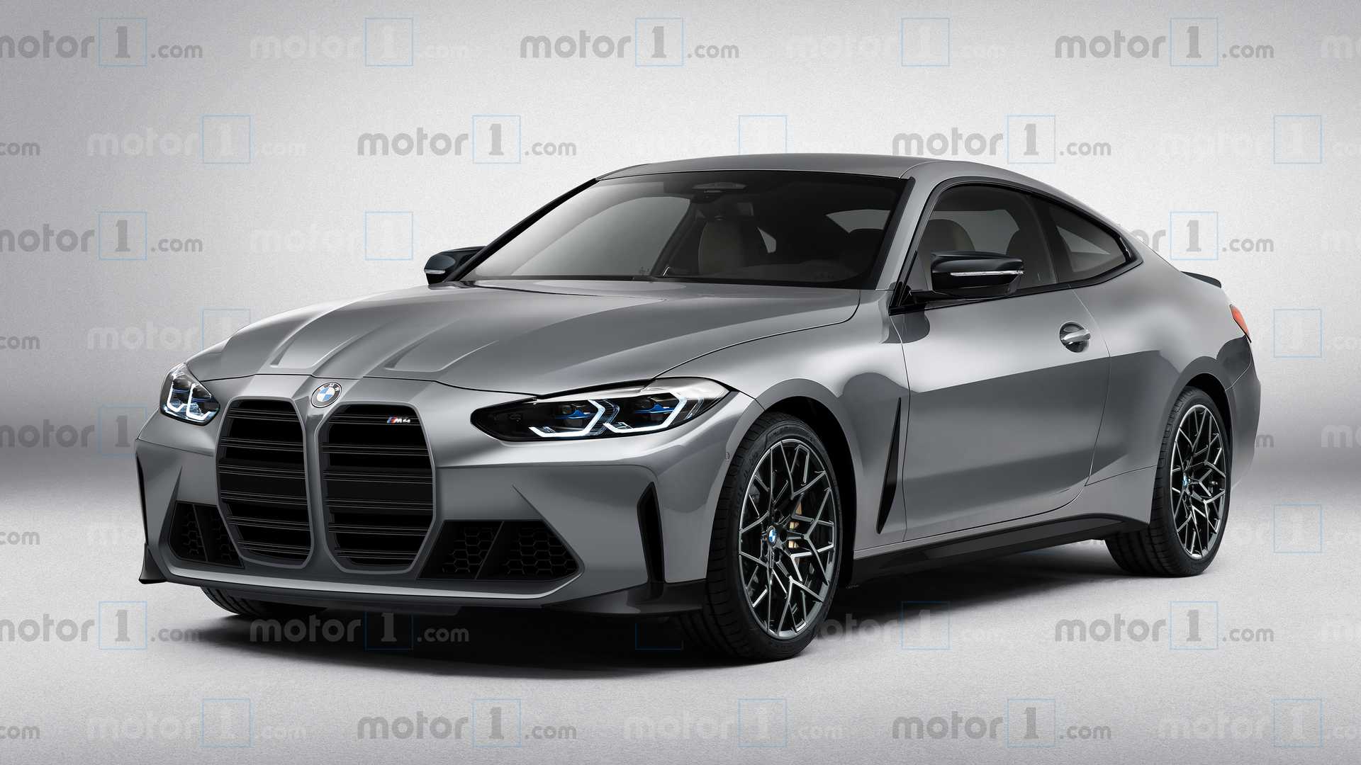 2021款宝马m4最新渲染图曝光,明年上市