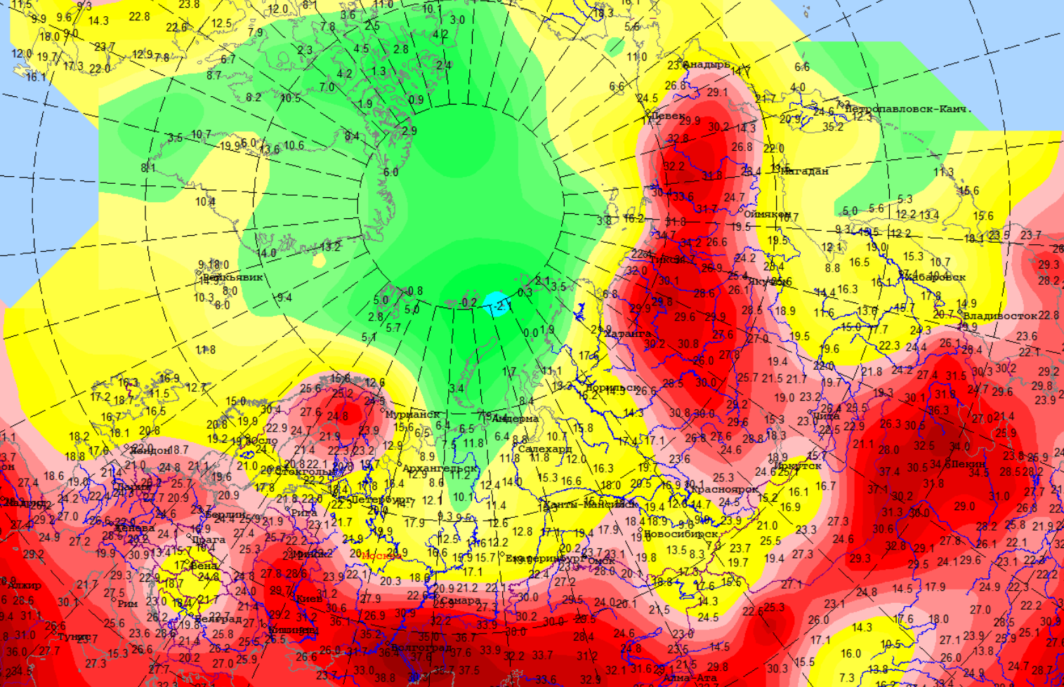 38度!北极圈西伯利亚现破纪录高温,网友:沉睡的病毒要苏醒了?