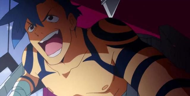 天元突破红莲螺岩卡米那比男主角还耀眼的男人