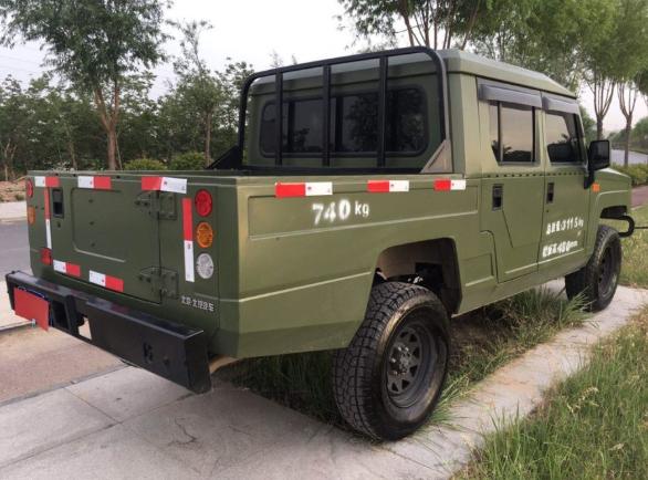 11万元买到北汽勇士皮卡,车重近3.2吨,驾驶员:我是军事迷