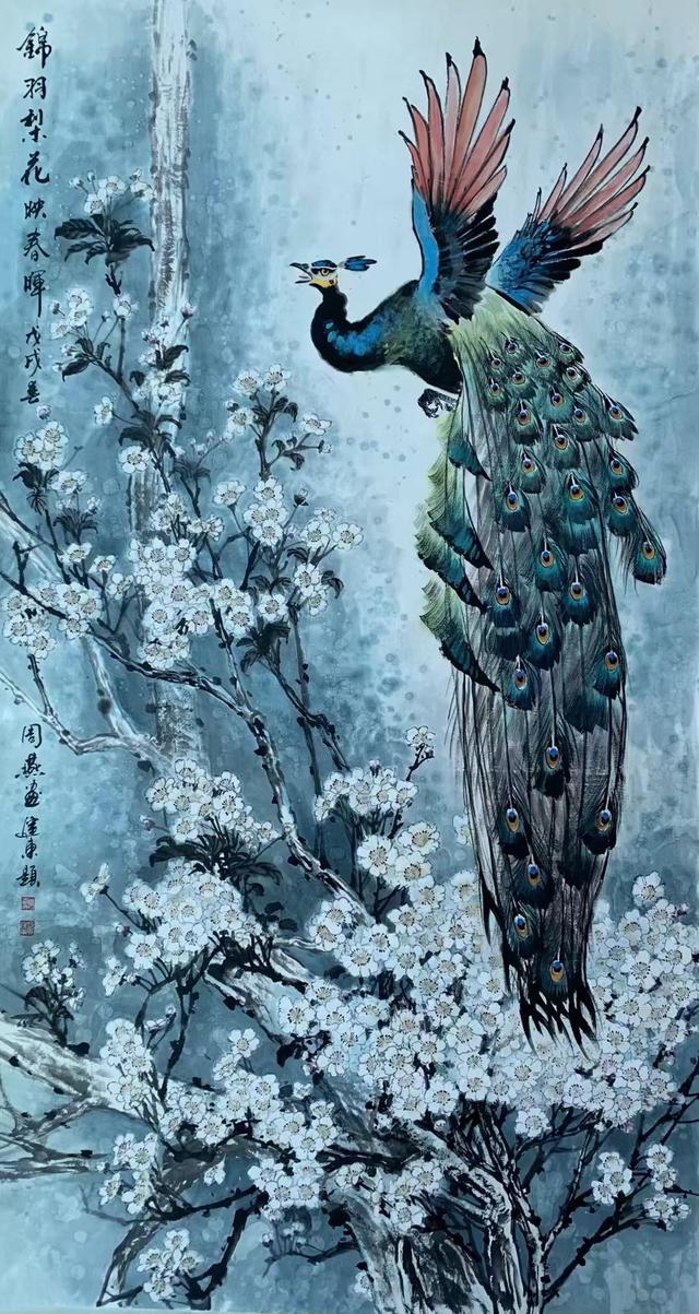 鸟语蕴诗情 妙笔酿花香:云南画家周燕花鸟作品赏析